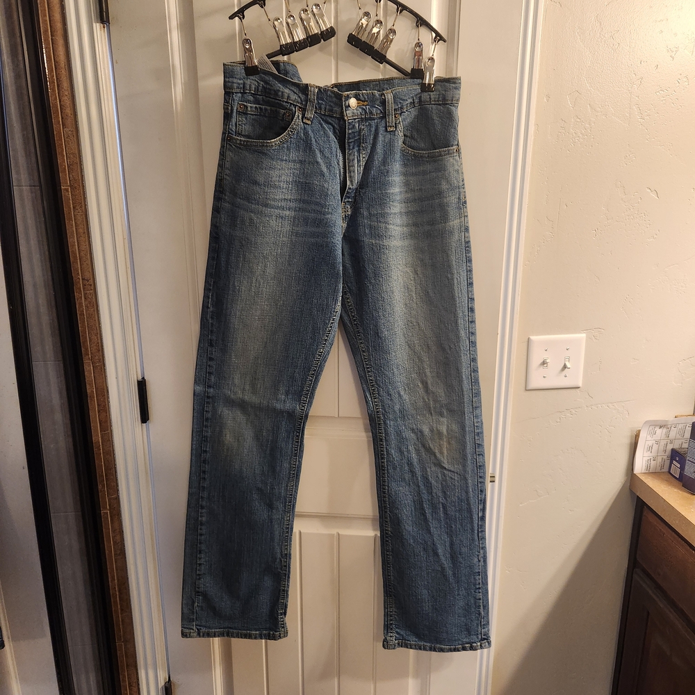 Men's Bootcut Blue Jeans
